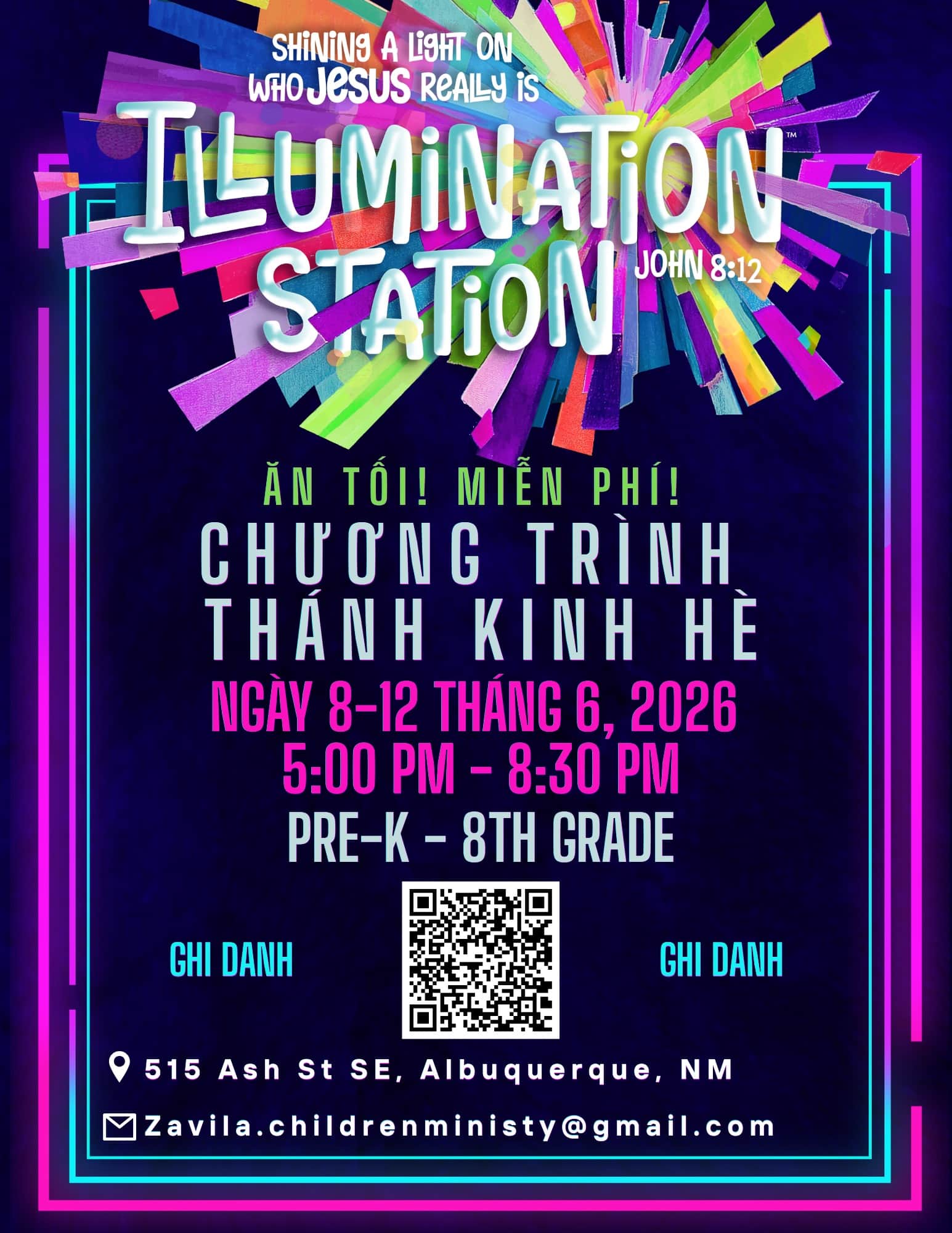 Chương Trình Thánh Kinh Hè